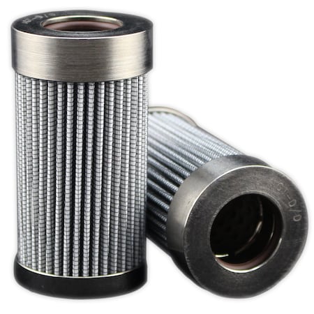 Main Filter Hydraulic Filter, replaces HIFI SH63802, Pressure Line, 10 micron, Outside-In, Glass MF0058360